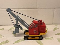 Vintage Corgi Major Toys Priestman Cub Shovel #1128 Tractor. Awesome. 1960’s