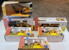 Joal 1:50 Scale Volvo Loader Excavator Rock Truck Lot Of 6 BM L70C A35 EC210