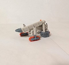 1/87 HO Scale Custom Built Wirtgen Offset Slipform Concrete Paving Machine