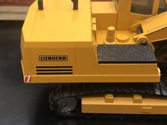 Gescha #278 Liebherr 961 Hydraulic Excavator Front Shovel Diecast Model – 1:50