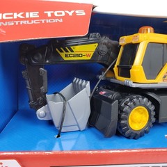 Dickie Toys Yellow Black Construction Vehicle Excavator Toy