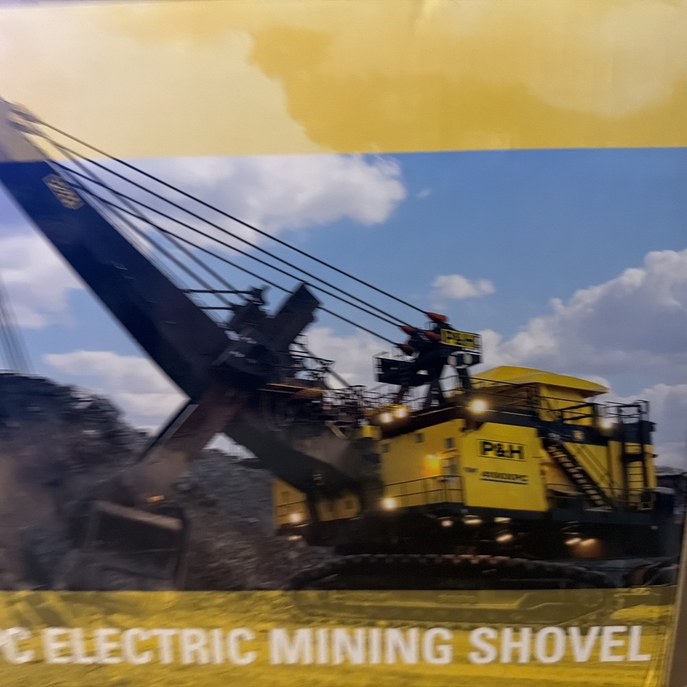 P&H 4100XPC Mining Rope Shovel – Weiss Bros 1:87 Scale Diecast Model #WBR024 New