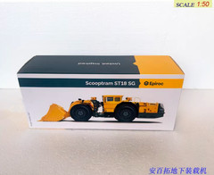 1:50 Epiroc Scooptram ST18 SG Loader Construct Machinery Equipment Diecast Model