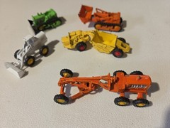 1:64 Diecast Construction Equipment (Vintage)