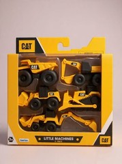 CAT Construction Toys, Little Machines 5pk Truck Toy Set, 5 Piece set