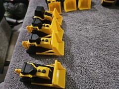 CAT Caterpillar Construction Vehicle Toy Lot Plastic Dump Truck Loader Dozer(13)