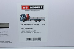 WSI 02-3666 Iveco S WAY with PK 24001 SLD5 Truck 6×2 1:50 New Original Box