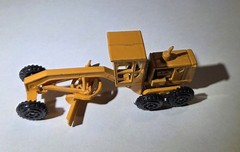 Set Of 2 VTG 1970s Zylmex Toys (Zee Toys) P398 Caterpillar Motor Grader Diecast