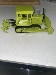 Terex 82-50 NZG Diecast Bulldozer Green Vintage 1:40 Crawler Excavator