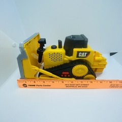 Cat Construction Tough Machines Toy Bulldozer with Lights & Sounds Yellow