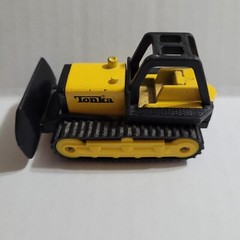 TONKA Construction Bulldozers & Front End Loader (Lot of 3) 1:64 Scale Diecast