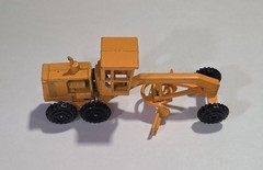 Set Of 2 VTG 1970s Zylmex Toys (Zee Toys) P398 Caterpillar Motor Grader Diecast