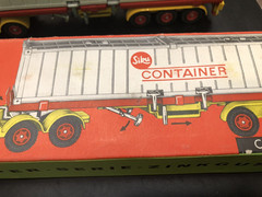 Siku #V 318 Hanomag Henschel Container Transporter Truck Diecast Model Boxed