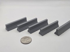 Custom 1/50 Scale Jersey Barriers *5 Pack*