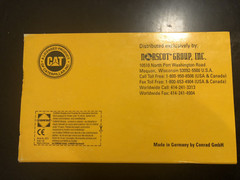 Conrad #2874 CAT Caterpillar D9G Tractor Dozer Metal Tracks – 1:50 – Limited Ed.