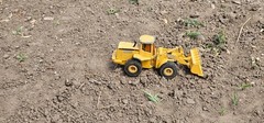 Vintage Pressed Steel Deere 744h Ertl 2389F