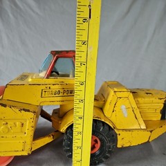Vintage 1960’s NYLINT Pressed Steel Turbo-Power Articulating Steam Roller