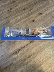 United Rentals Trailer Set Unopened Box Freightliner Cascadia
