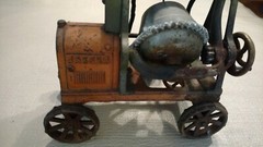 Antique Kenton Jaeger Cement Mixer Vintage Farm Toy Cast Iron