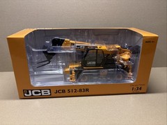 First Gear 10-4247 1:34 JCB 512-83R Rotating Telescopic Telehandler NEW DIECAST
