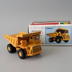 Yonezawa Diapet Komatsu Dump Truck HD320-2 T-56 1/50 Japan w/Box Manual 1970s