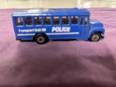 Matchbox Lesney No 47 Wayne Lifeguard Bodied School Bus, Police Transport Unit