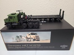 Oshkosh HET M1070 Transporter M1000 Trailer – Sword TWH 1:50 Scale #SW1500-K New