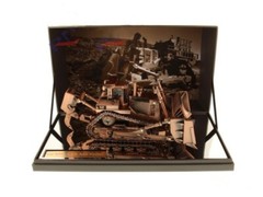 1:50 DM D11T Bulldozer Construction Machine Equipment Diecast Model Collection