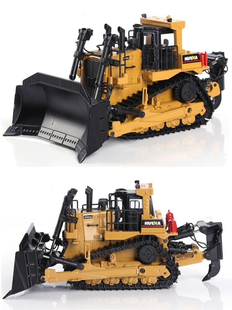 HUINA BULLDOZER Alloy Diecast Vehicle 1:50 Construction FREE SHIPPING Gift NEW