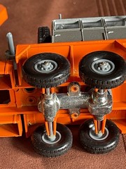 Solido Barliet Convoy Tank Transporter Construction Orange