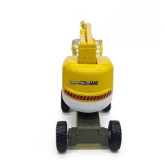 Aerial Work Platform Truck Model Toy Metal Diecast Construction Equipment Yellow
