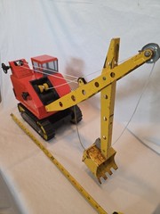 Rare Vintage Nylint Shovel Excavator Pressed Steel Toy 1960’s, Very Goood Condit