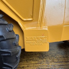 Case 580E Construction King Backhoe Loader Toy Ertl 1:16 Flaw Vintage 80s
