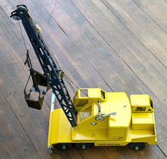 Excellent 1960 Vintage Nylint Michigan Model T-24 Clark Equipment