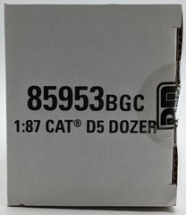 DieCast Masters 85953-BGC 1:87 Caterpillar D5 LGP VPAT Dozer W/Foldable Blade