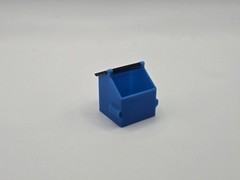 1/87 Scale 8 Yard Dumpster in Blue