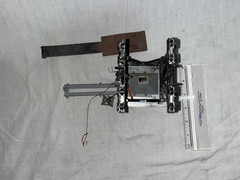 ODD RARE VINTAGE H.O. DIE CAST MOTORIZED CRANE / COAL LOADER FOR RESTORATION