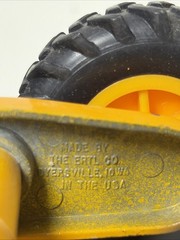 Vintage ERTL John Deere Grader Metal Construction 1:16 507
