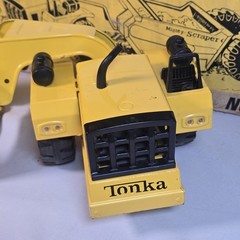 Vintage Tonka Truck Mighty Scraper Road Construction Truck Steel Pressed 1960s
