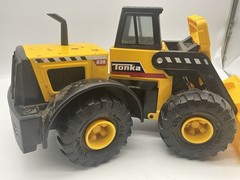 Tonka 952 Construction Front End Loader Excavator Metal & Plastic 18″ Long