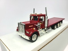 Kenworth W900 8×4 Flatbed Truck – Warren Transport – ASAM Smith 1:48 Scale Model