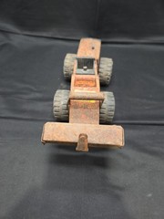 Vintage Orange Tonka Truck Loader for Parts Or Repair Pressed Steel Toy 1970s