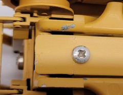 Vintage Gescha Fiat-Allis 41-B Bulldozer 1:50 Diecast Model Made in West Germany