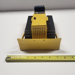 Vintage 1960’s Tonka Yellow Metal Bulldozer 9 Inches in Lenght