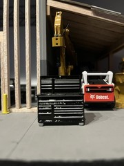 1/50 Scale Shop Kit Tool Box Parts Washer Press Compressor Diorama 3D Print