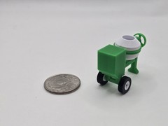 1/64 Scale Posable 12CF Concrete Cement Mixer in Green