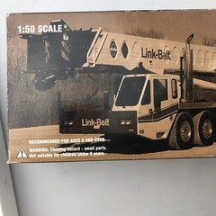 Link-Belt Diecast HTC-8670 Limited Edition #302 Series Crane Gray 1/50 Scale