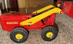 Rare Vintage Nylint Hough Payloader Tractor Shovel toy Origin Paint 1950s