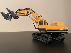 Shinsei 1:50 diecast #614 Komatsu PC650 Hydraulic Excavator Loading Shovel MINT!