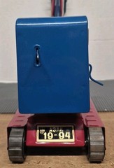 VTG Soviet-Era AZLK Large Metal Toy Excavator NOS W/ Original Box/Papers C Notes
